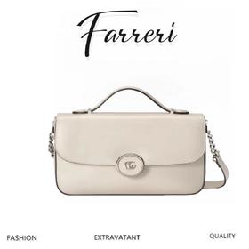 G家系列迷你肩背包 白色