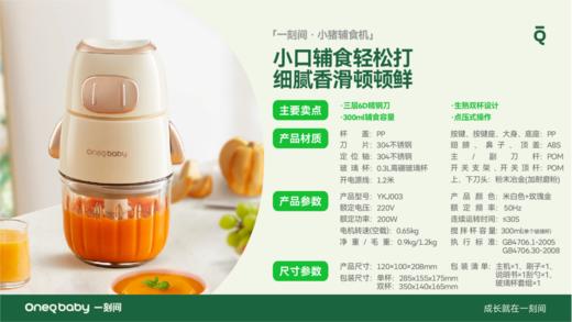 【赠品展示】婴儿辅食机（单杯） 商品图1