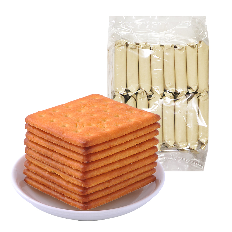 500g开心克力架海盐芝士味饼干 早餐休闲食品办公室零食 500g×2