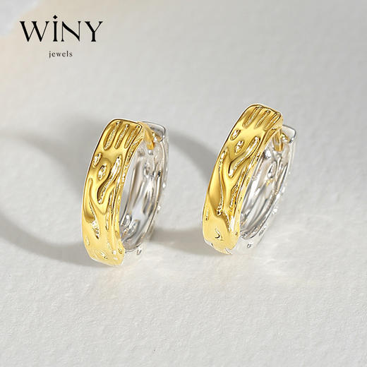 Winy925纯银时光之界耳扣送女友闺蜜节日生日礼物 商品图0