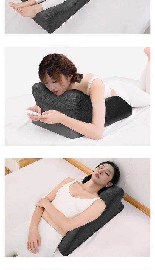 床上趴睡枕趴床神器俯卧位趴枕头趴着睡觉玩手机趴枕垫记忆棉抬高 商品图6