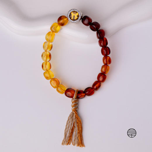 琥珀多智文殊手链 商品图6