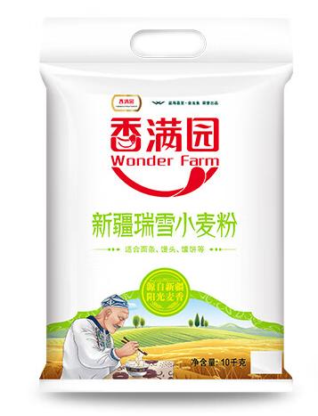 香满园新疆瑞雪小麦粉10kg 商品图0