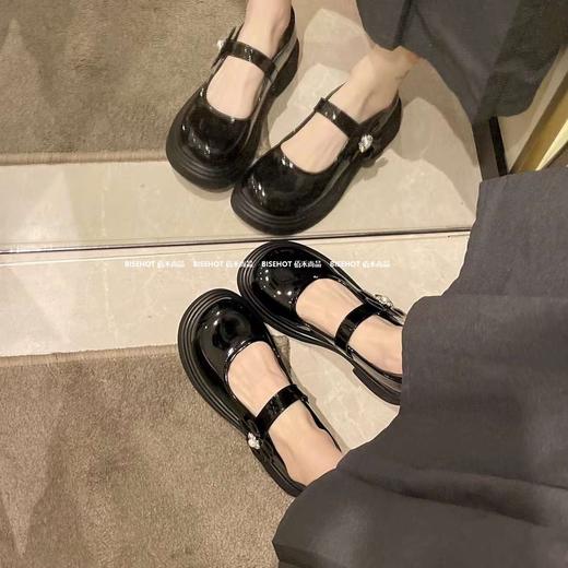 新品玛丽珍系列增高显瘦少女系单鞋909B43502（W） 商品图3