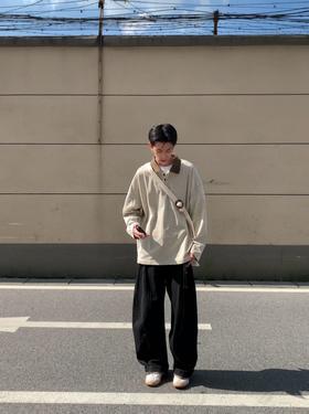 男生秋季少年感穿搭｜属于条纹衫的季节~