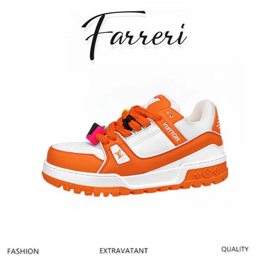 驴家   新走秀款 胖墩墩 胖嘟嘟 Trainer 面包鞋 滑板鞋 情侣款(HD) 商品图0