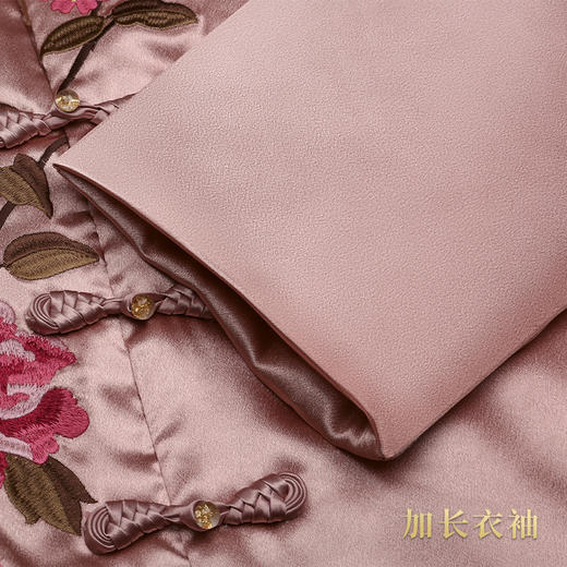 天禧-苏绣牡丹-玫瑰金小号腰围约3尺4 商品图10