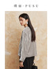 璞宿PUSU 青竹珠绣 桑蚕丝绒对襟短外套54111 商品缩略图2