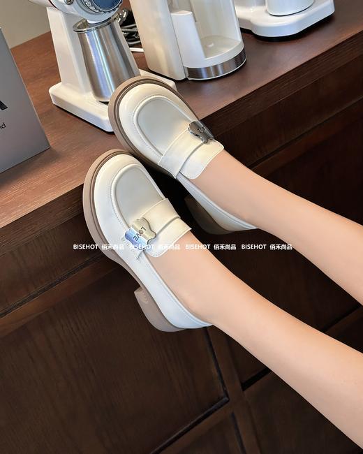 新品漆皮百搭厚底舒适乐福单鞋547B43519（W） 商品图5