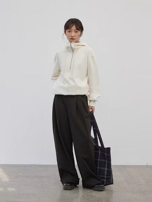 步履不停/3D15059C/拉链连帽卫衣 商品图2