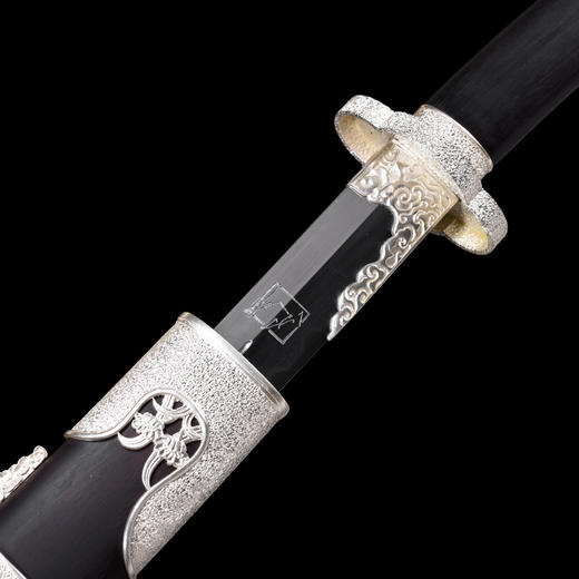 戚家刀 沈州作品 龙泉沈广隆宝剑一体刀剑 手工传统收藏宝剑  未开刃 商品图3