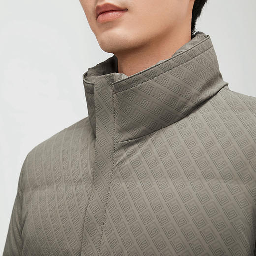 【白鸭绒】柒牌男装加厚立领羽绒服男冬季新款舒适保暖羽绒外套	127E70750 商品图2