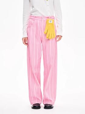 heris/H43120/条纹印花长裤