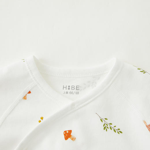 怡比狐狸和蘑菇长袖系带哈衣HY24AUN012咖绿色调（52#-66#） 商品图6