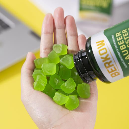 BERKOW伯科蓝莓叶黄素酯软糖 60颗/盒 商品图7