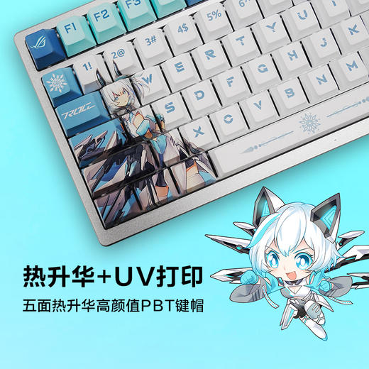 吹雪ro姬黑神话悟空主题五面热升华原厂高度PBT82键diy客制化键帽 商品图6