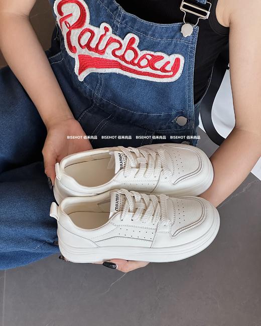 新品平底百搭柔软舒适平底小白鞋813B43525（W） 商品图6