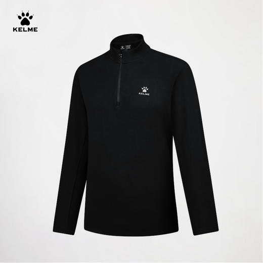 卡尔美KELME旷野之幕系列新款男士半开襟长袖T恤 商品图4