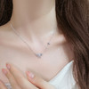 【方锆蝴蝶结】S925银项链【JHY-N001737B】 商品缩略图3