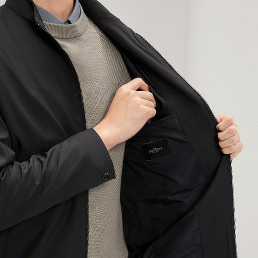 柒牌立领夹克男2024秋季新款时尚潮流中青年满身印花男士休闲外套	127K70740 商品图2