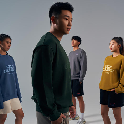 【leleorange】乐刻自研舒适圆领卫衣-男女同款 商品图4