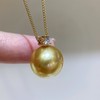 12-13mm钻石菲律宾金珠吊坠 商品缩略图3