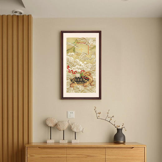 河图洛书 铜雕艺术画 商品图5