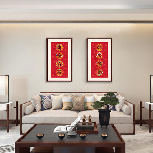 金玉满堂 铜雕艺术画 商品图1