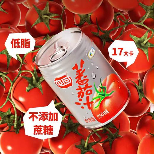 中粮屯河·番茄汁饮料（无糖）250ml*10罐 商品图0