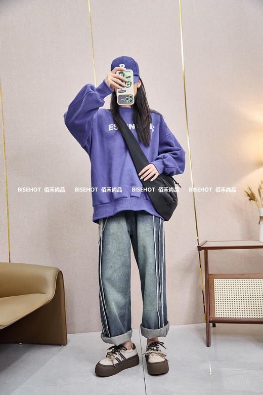 新品厚底拼色百搭舒适休闲鞋762B43554（W） 商品图2