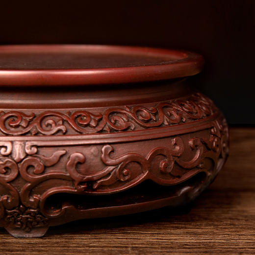 吉祥古法香炉 带座象首耳彛炉 商品图4