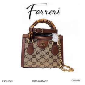 G家 竹节 双G徽标可拆卸可调节肩带 托特包