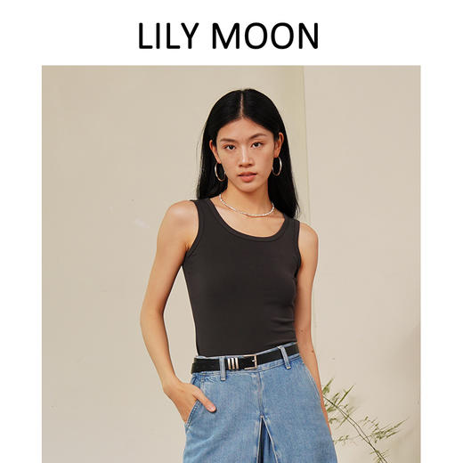 【91%天丝莱赛尔】LILYMOON 夏季新款云感天丝百搭背心打底经典内穿休闲 商品图3
