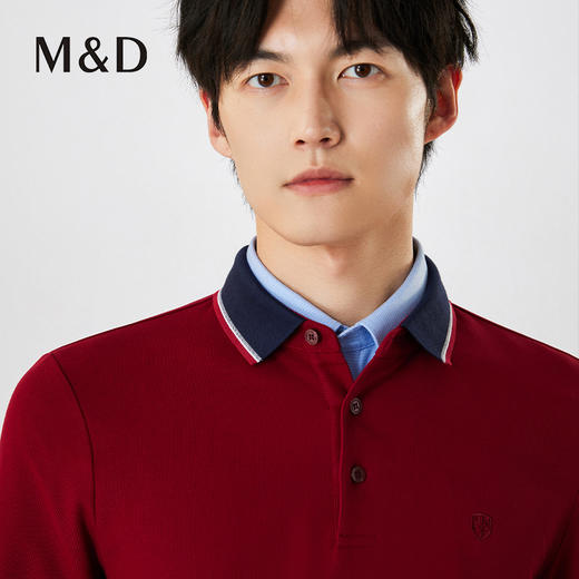 【名盾】长袖翻领T恤MXCL11689B 商品图3