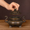 吉祥古法香炉 福禄寿朝冠耳海棠熏炉 商品缩略图6