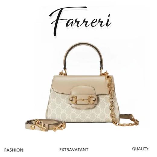 G家G 家 1955系列手提包燕麦色！ 商品图0