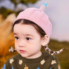 迷你巴拉冬季新款男女童柔软保暖针织帽宝宝外出可爱造型帽子 商品缩略图2