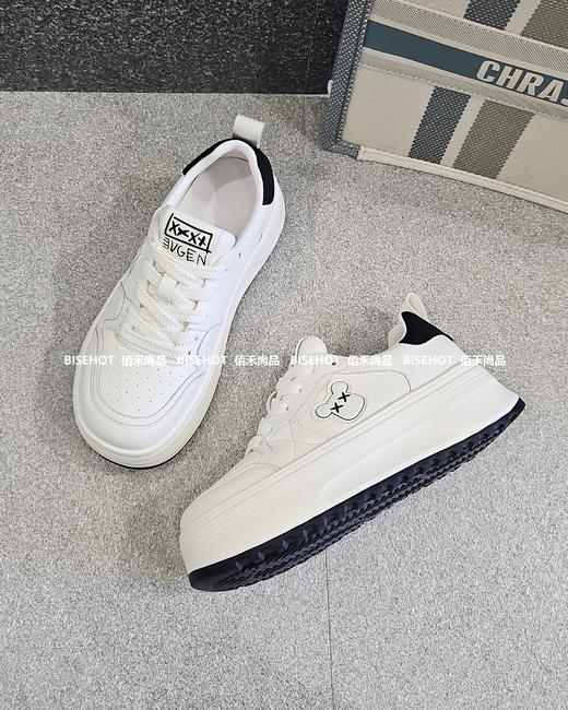 新品厚底增高舒适百搭增高休闲板鞋762B43528（W） 商品图2