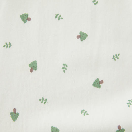 怡比绿绿小树长袖开襟哈衣HY24AUN020白绿色调（59#-80#） 商品图11