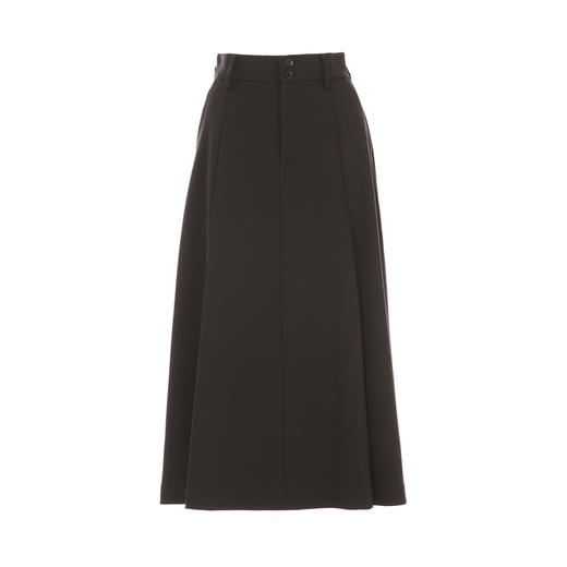 VIMAGE纬漫纪时尚气质纯色A字百搭显瘦长裙半身裙秋季新款V2206807 商品图5