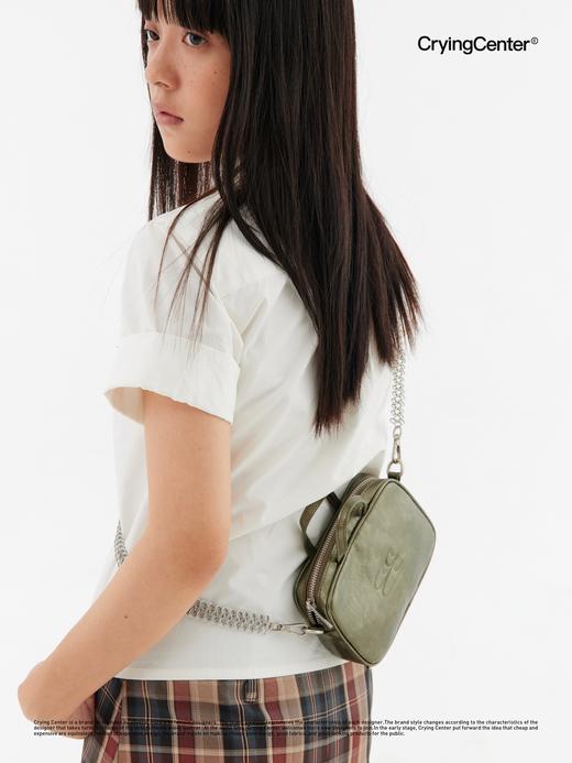 CryingCenter 金色方型波士顿豆腐钱包 哭喊中心 商品图2