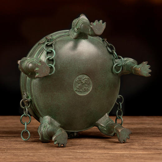吉祥古法香炉 大号带座帝王熏炉 商品图3