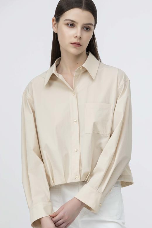 CARA BLUE休闲时尚百搭翻领衬衫 商品图0