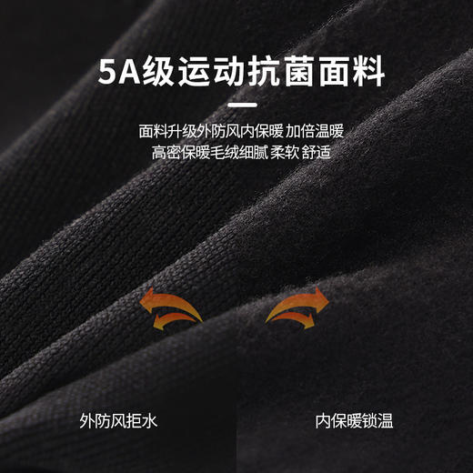 冬季滑雪手套内胆内衬男女户外骑行手套触屏防滑防风防寒加绒保暖 商品图1