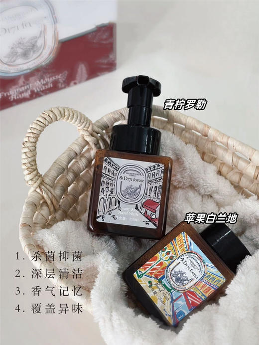 第七森林新品【DI7Iforest秘境香氛慕斯洗手液】高级香水调的洗手体验!留香超持久～大牌香水师调制，苹果白兰地&青柠罗勒√99.9%有效植萃抑菌!!洁净更加安心~√温和pH值，洗手护手两不误！ 商品图1