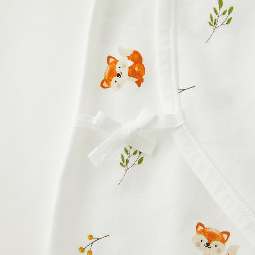 怡比狐狸和蘑菇长袖系带哈衣HY24AUN012咖绿色调（52#-66#） 商品图7