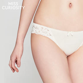 3条98元好奇蜜斯蕾丝内裤女士薄款夏性感纯棉抗菌裆低腰三角裤头新款-卓拉