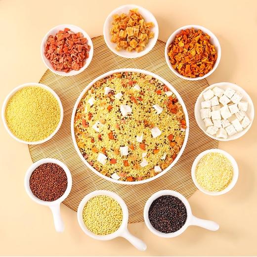 人民 南瓜山药小米粥1KG早餐粥藜麦大黄米玉米渣五谷杂粮粥米 商品图3