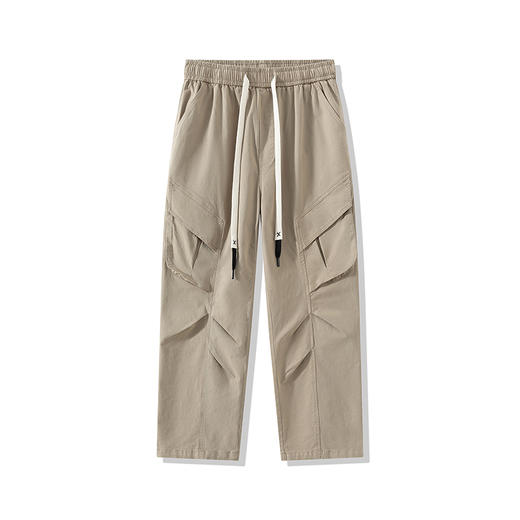 【新款DYF】大依优型大码直筒休闲裤工装裤阔腿加肥加大男装舒适胖子肥佬百搭运动裤长裤 商品图3