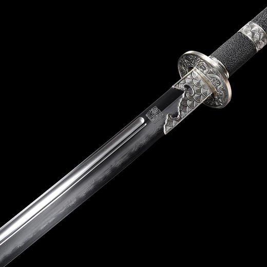 御龙明刀  龙泉沈广隆宝剑 手工一体刀剑 传统收藏剑 未开刃 商品图3